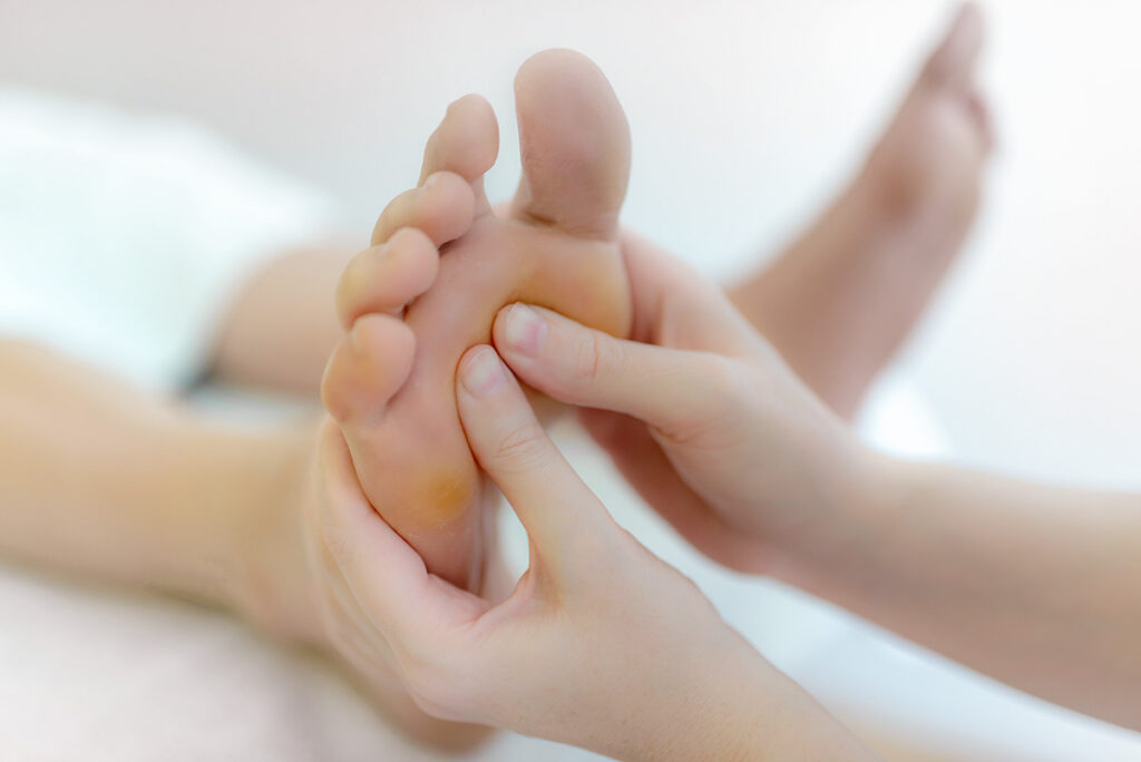 Fußreflexxzonenmassage Physiotherapie MedCenter Bayreuth