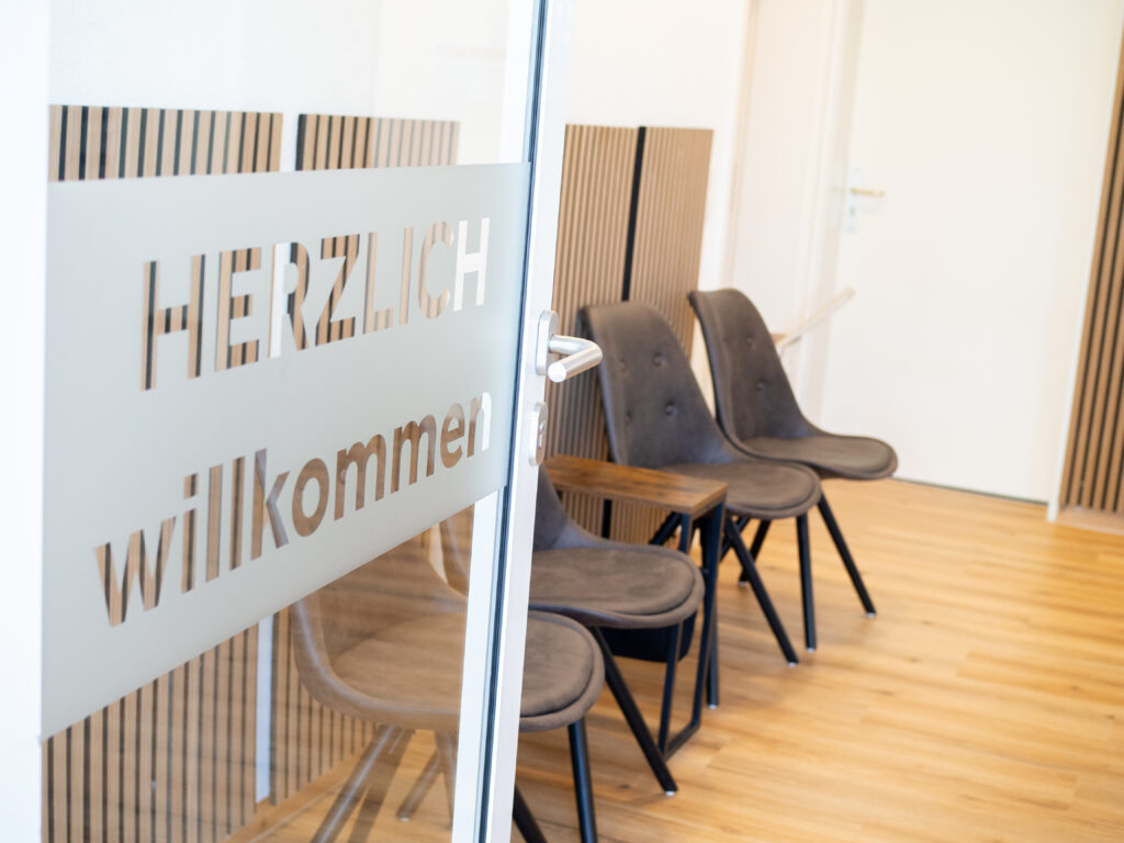 Mainauen Therapiezentrum Empfang